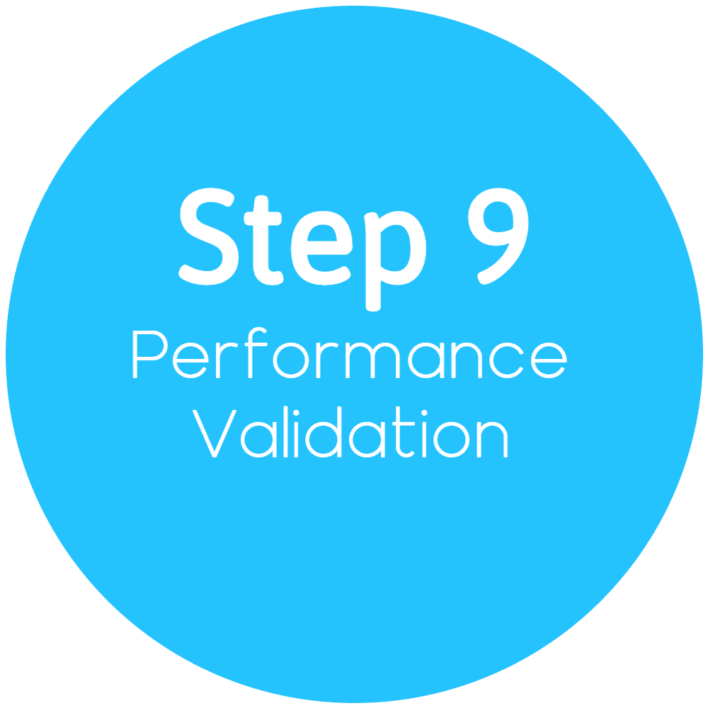 Step 9 - Performance Validation