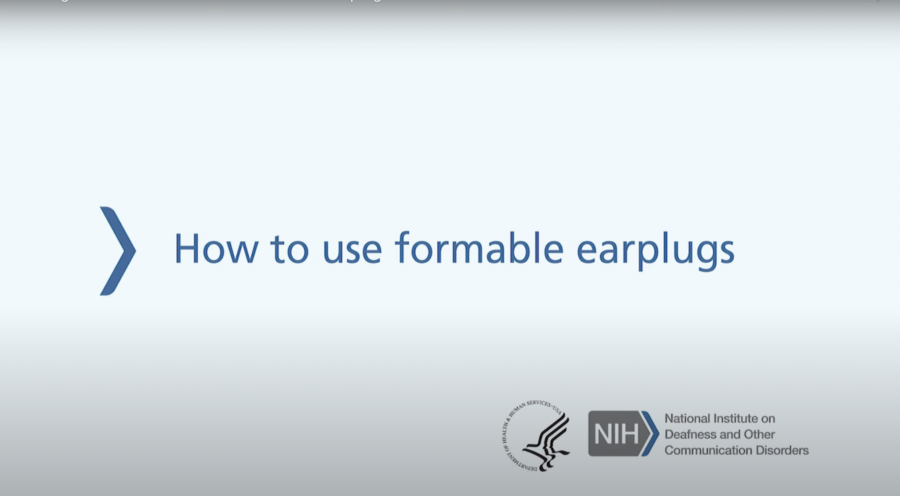 How to use formable earplugs